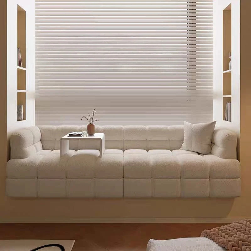 Cotton candy Bay Window Sofa