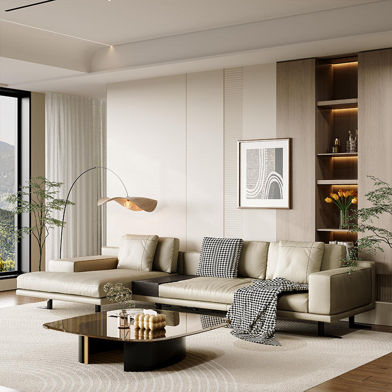 Modern Leather Sofa