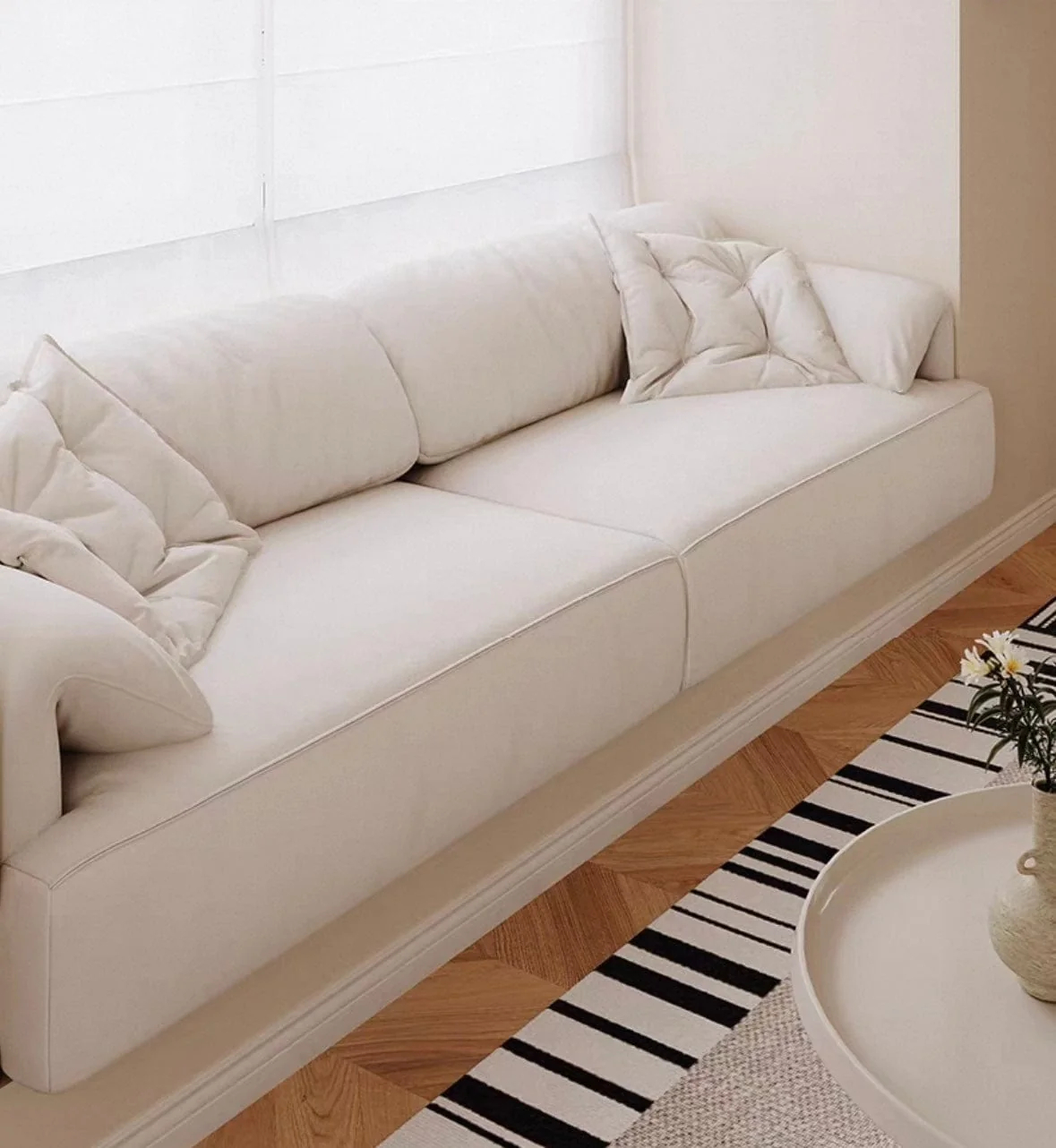 Elephant ears Bay Window Sofa
