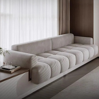 Puff pastry Bay Window Sofa view 1