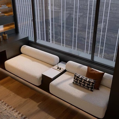 Sleigh Bay Window Sofa view 5