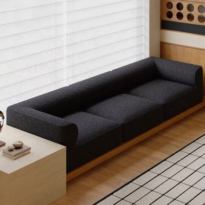 Roundness and Charm Bay Window Sofa view 2
