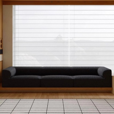 Roundness and Charm Bay Window Sofa view 3