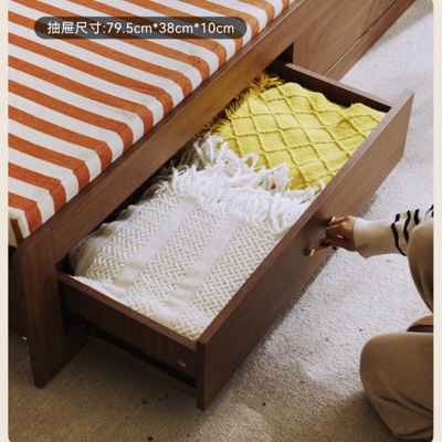 YG-Pull-out sofa bed view 2