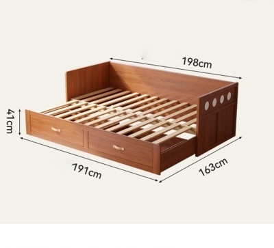 YG-Pull-out sofa bed view 3