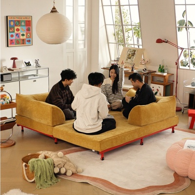 YG-Horned Bag Sofa Bed view 2