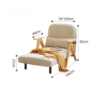 YG-Miniature Small Sofa Bed view 4