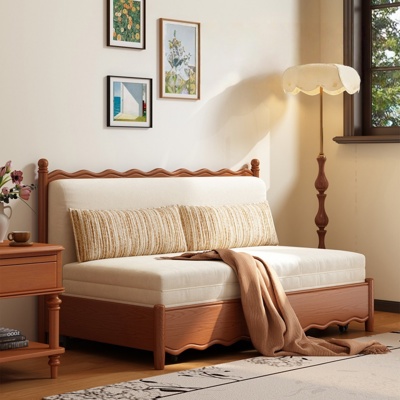 YG-Solid Wood Mini Sofa Bed view 3