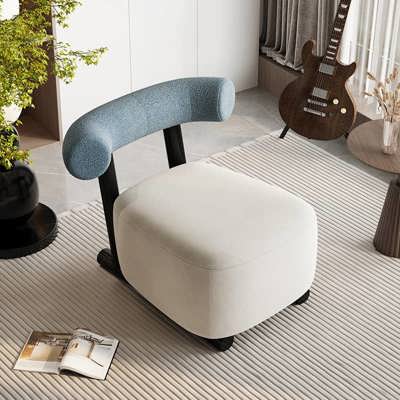Sleigh-style lounge chair-YGDY2040 view 1