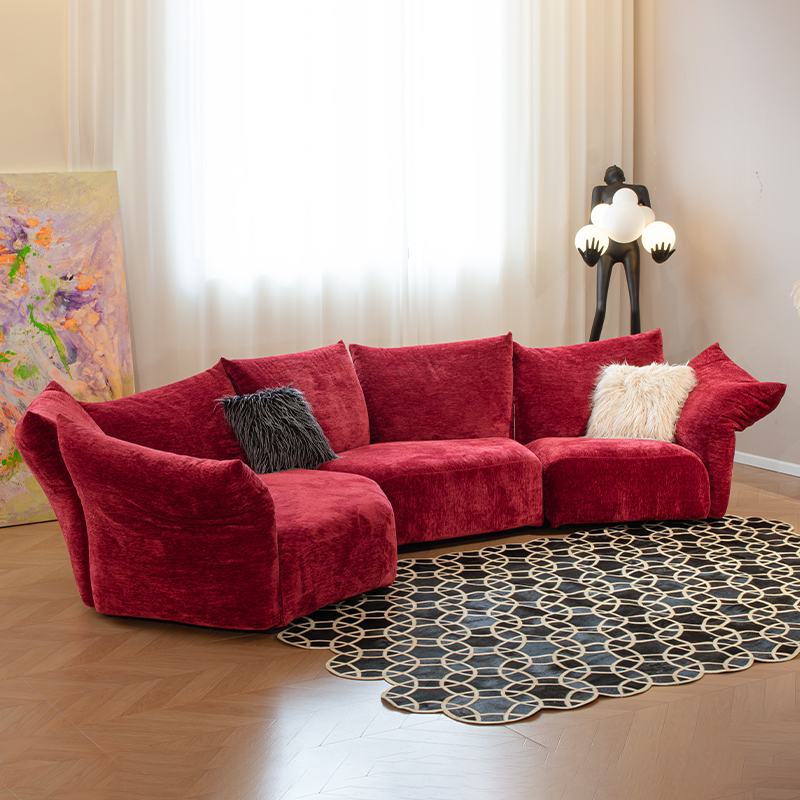 YGSF0364 Detachable Full Steel Frame Petal Sofa