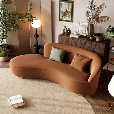 YGSF16 Moon Curved Sofa view 1