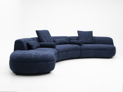 YGSF0101 Baxter Curved Sofa view 2