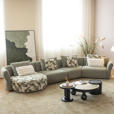 YGSF0358 Curved Shore Sofa view 3