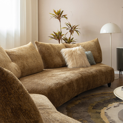 YGSF0382 Full Steel Frame Petal Sofa view 2