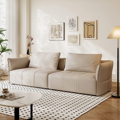 Chestnut Sofa view 1