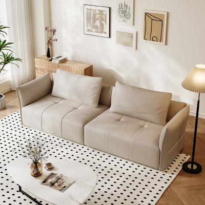 Chestnut Sofa view 2
