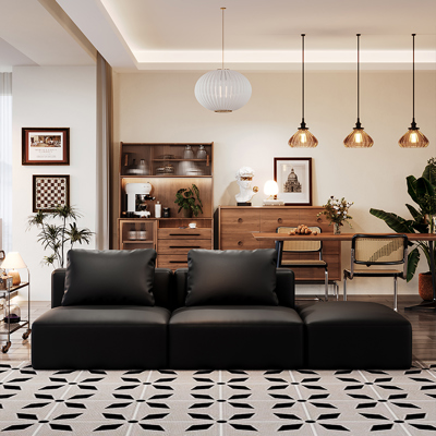 Island Tofu Block Sofa view 2