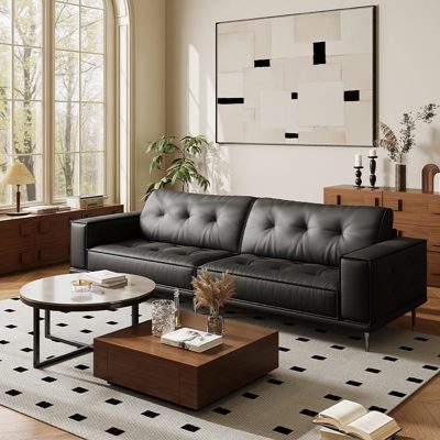 Genuine Leather Sofa view 1