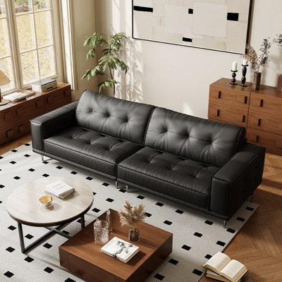 Genuine Leather Sofa view 3