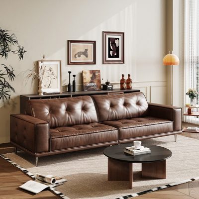 Genuine Leather Sofa view 1