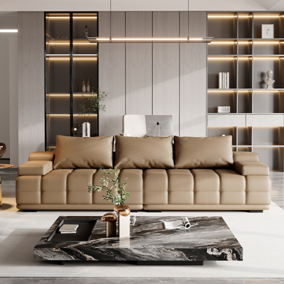 Italian Minimalist Sofa view 2