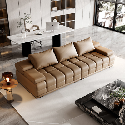 Italian Minimalist Sofa view 3