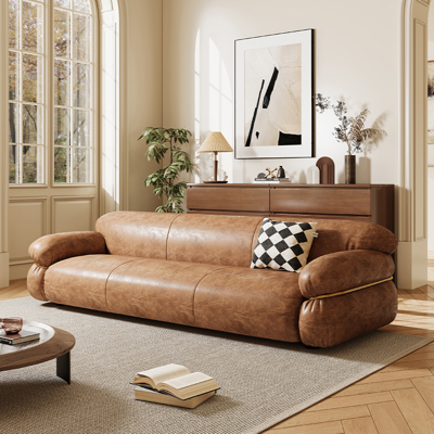 Candy Leather Sofa view 3