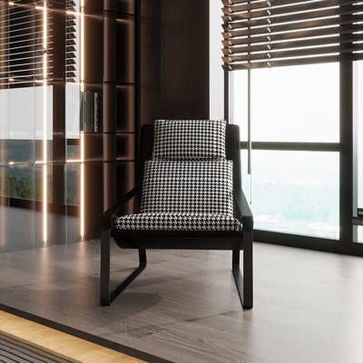 Houndstooth Lounge Chair view 3