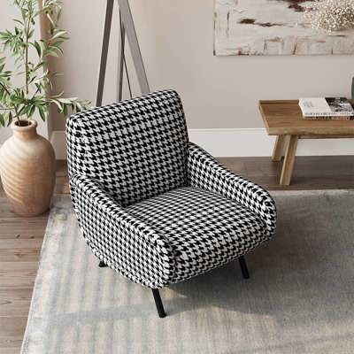 Houndstooth Lounge Chair view 2