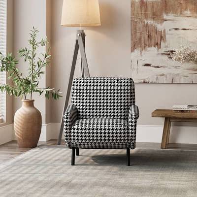 Houndstooth Lounge Chair view 3