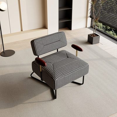 Houndstooth Accent Chair view 1