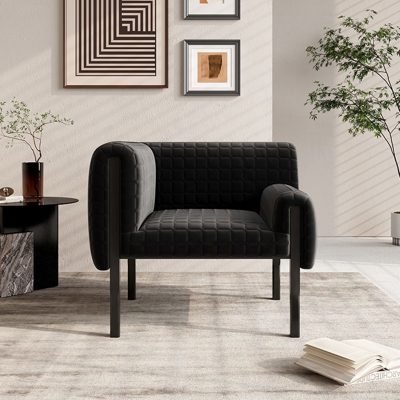 Irregular High-Low Armchair view 1
