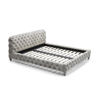 Moon Surface Tufted Bed view 2