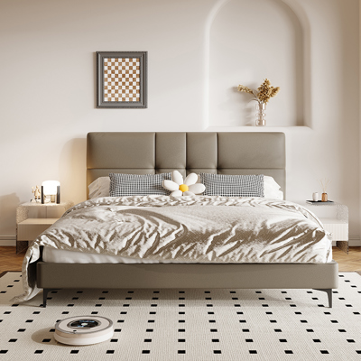Italian Button-Tufted Bed view 2