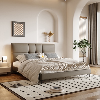 Italian Button-Tufted Bed view 3