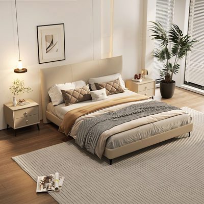 Modern Simple Double Bed view 1