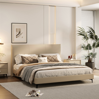 Modern Simple Double Bed view 3