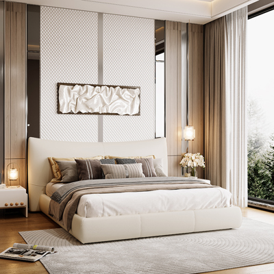Chanel Bed (Floor-Standing Edge-Wrapped Version) view 3