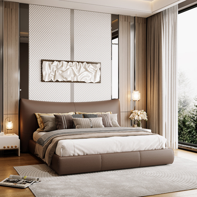 Chanel Bed (Floor-Standing Edge-Wrapped Version) view 4