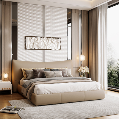 Chanel Bed (Floor-Standing Edge-Wrapped Version) view 6