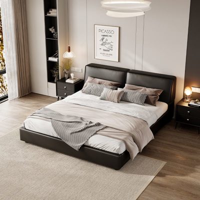 Big Black Bull Bed view 1