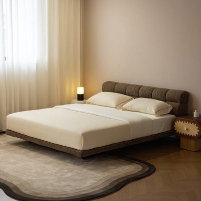 Puff Floating Bed (Fabric) view 1