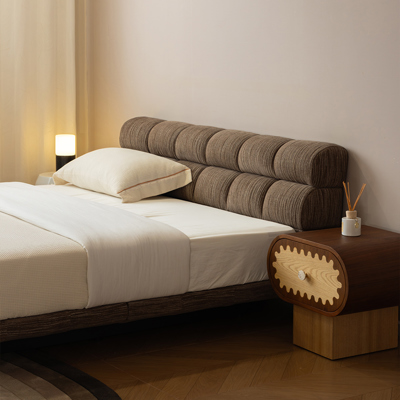 Puff Floating Bed (Fabric) view 2