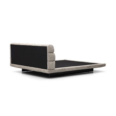 Puff Floating Bed (Full Suede Leather) view 3