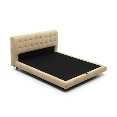 Genuine Leather Bed view 2