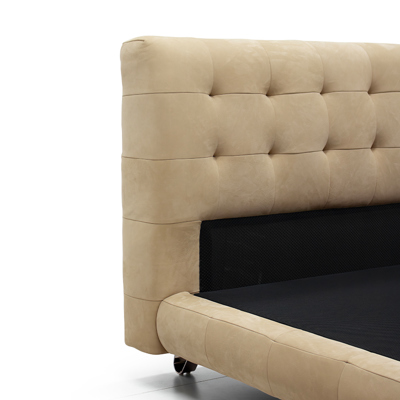 Genuine Leather Bed view 3