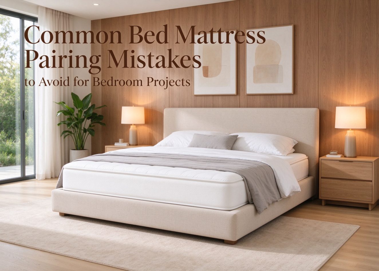Common Bed Mattress Pairing Mistakes to Avoid for Bedroom Projects