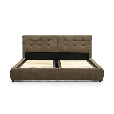 Button-Tufted Bed view 1