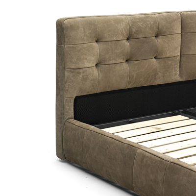 Button-Tufted Bed view 2