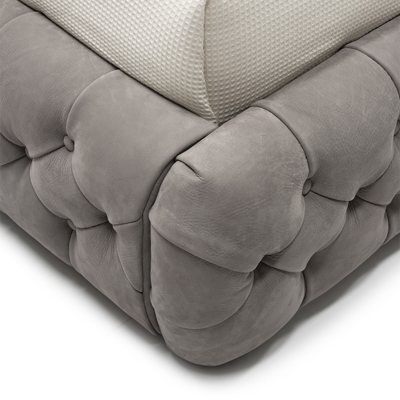 Button-Tufted Bed view 4